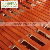 Cane Wood Rattan Livning Room Set Smart One Person Single Chesterfield Sofa Cum Bed Furniture thumbnail-5