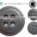 14mm Hot Sale Lead and Nickel Free Zinc Alloy Metal 4 Holes Metal Button