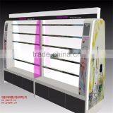 Wooden Cosmetic Display Shelf for Large-scale Exhibition