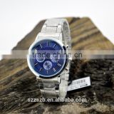 Stainless steel and wood watches stainless steel watch water resistant ,watches men luxury brand automatic