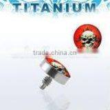 Titanium G23 Top With Skull Logo on Red Background thumbnail-1