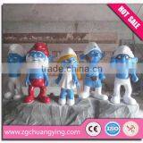 Outdoor playground glass fiber cartoon figure