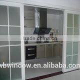 French Style High Quality Kitchen Pvc Sliding Doors