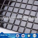 25x25 Black Glazed Ceramic Mosaic Swimming Pool Tile