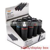 1W Powerful Led Colorful Promotional Zoom Flashlight With Color Ring thumbnail-5