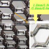 410S hex-mesh refractory lining for Reactor Vessels/ Flex Hex Mesh