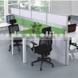 simple design TVS office workstation and chatting table
