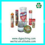 Custom Transparent Pet Feeding Food Plastic Packaging Tube thumbnail-2