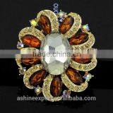 Hot Sale Noble Marquise Bulk Crystal Sunflower Rhinestone Brooch/handmade Rhinestone Brooch thumbnail-2