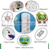 HOME-GJ Living Room Decorated White Corner Bookcase thumbnail-6