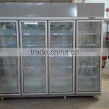 Commercial Glass Door 4door Freezer Display Showcase thumbnail-6