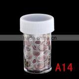 Nail Art Tip Wrap Roll Foils Transfer Glitter Sticker Polish Decal Decor thumbnail-3