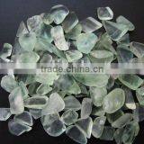 Medium Green Fluorite Crystal Tumbled Stone