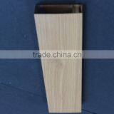 High Gloss Wood Grain Finished Suspended Metal Strip Ceiling Aluminum Square Tube Screen Ceiling Tiles thumbnail-3