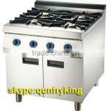 Heavy Duty 36in Stainless Steel Gas Range With 4-burner & Oven Combination Cooking Equipment thumbnail-1