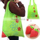Polyester Recyle Strawberry Shape Shopping Bag for Market thumbnail-3