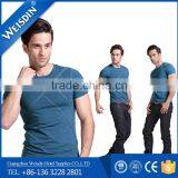 180 Grams New Style Silk/cotton Short Sleeve Custom High End Tshirts thumbnail-4