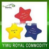 OEM Logo PU Foam Star Shape Promotional Anti Stress Ball thumbnail-1
