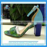 Latest Design Lady's Genuine Leather High Heel British Style Customized Women Shoes Brand thumbnail-1