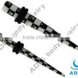 Playboy Print Stretching Ear Tapers,acrylic Ear Expanders thumbnail-1