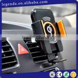 SHINEDA Amazon FBA Service Universal Power QI Car Holder Wireless Charger For Smart Phone,Original Mobilephone Car Charger thumbnail-5