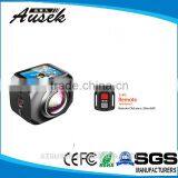 1.5 inch screen Full hd 1440p 30fps wifi wireless 360 panoview camera