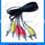 Audio Cable With 3RCA Cable Assembly thumbnail-1