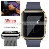 2016 New Coming !! 0.33mm 9H Premium Tempered Glass smart watch screen protector for Apple watch