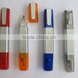Plastic Pocket 2 in 1 Pen Magnetic Screwdriver Set thumbnail-1