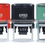 Personalized Custom Address Self Inking Stamp, Round Dater Stamp thumbnail-1