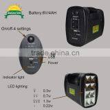 Solar Lighting System for Indoor Rechargeable Solar Led Emergency Light thumbnail-2