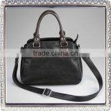 2016 Most Fashionable Trend Classic Black Handbag, Unisex Genuine Leather Bag thumbnail-1