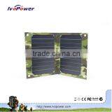 OEM Handy Power Charger 10 Watts Portable Folding Solar Panel Charger for Mobile Phone thumbnail-3