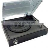 Rain Lane Antique Turntable Convert Lp Record To CD Record Player Wholesale thumbnail-2