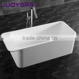 Square Resin Stone Solid Freestanding Bathtub YG9992 thumbnail-1