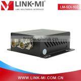 LINK-MI LM-SDI-102 2.97Gbps Data Rates HD SDI Video Splitter 1 to 2 Over RG59 Coaxial Cable