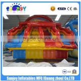 Best selling Double Lanes Giant Inflatable Water Slide for Adult and kids outdoors