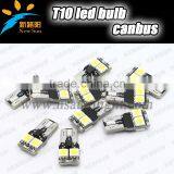 T10 4smd 5050 80lm Auto Led Canbus Error Free Nonpolar Top Quality Smd Canbus Led Light Canbus Led Indicator Led Smd