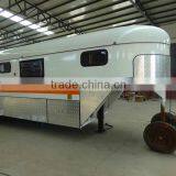 Made in China Gooseneck Horse Trailers for Sale thumbnail-1