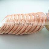 Promotion Polyester Wedding Decoration Golden Metallic Woven Edges Satin Ribbon thumbnail-5