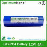 18650 3.2V1500mAh Li-ion Rechargeable Batteries Lifepo4 thumbnail-4