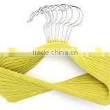 Candy Color Cute Velvet Flocked Clothes Coats Hanger for Kids, Baby thumbnail-4