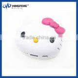 Power Bank 8000mah With Hello Kitty Shape Cartoon Design