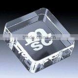 Clear Acrylic Paperweight