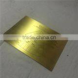 Gold Plating Custom Made Signboard Electrical Safety Sign Made of Metal thumbnail-4