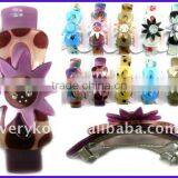 Fashion Acrylic Ladies Hair Bow Clips / Hair Accessories Jewelry (FCH-11257) thumbnail-1