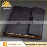 Top Quality Graduation Gift Magnetic Textured Leather Notebook Without Lines thumbnail-1
