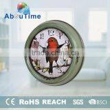 New Product Rectangular Wrought Iron Radio Controlled Wall Clock thumbnail-2