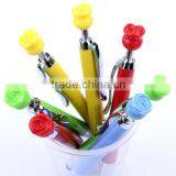 Flower Topper Shapped Ballpoint Pen With Touch Screen Tip thumbnail-3