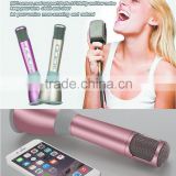 Mini karaoke microphone bluetooth for Smartphones and PC